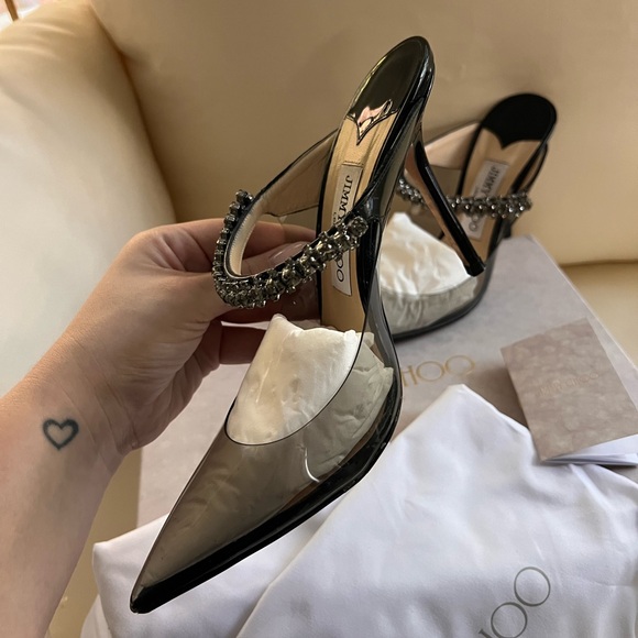 JIMMY CHOOSE bling sling back shoes - Picture 5 of 11